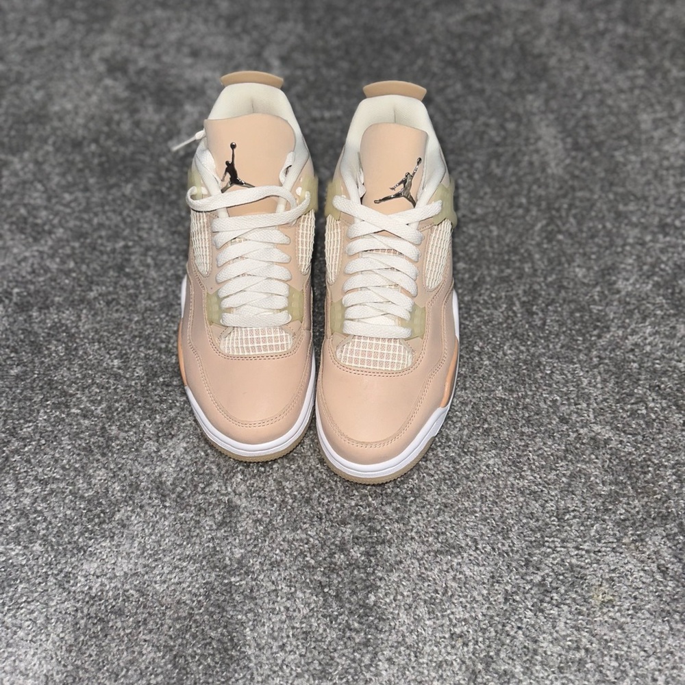 Jordan Women's Sneakers in Beige and White